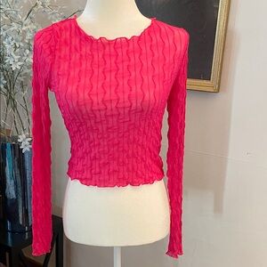 Gorgeous Sheer Long Sleeve Top